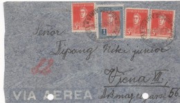3092 Carta Aérea  Buenos Aires, Argentina 1935 - Lettres & Documents
