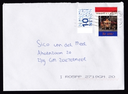 Netherlands: Cover, 2011, 2 Stamps, Golden Carriage Of Dutch Royal Family, Royalty (traces Of Use) - Brieven En Documenten