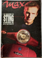 MAX SUPPLEMENTO AL N. 5  DEL 1988 - CANZONI DI STING ILLUSTRATE (  CART 73) - Prime Edizioni