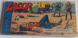 ZAGOR STRISCIA N. 46 DEL 10 NOV. 1968 -LAMPO ( CARTEL 59) - Zagor Zenith