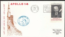 United States Kennedy Space Center 1971 / Apollo 14 / Space - North  America