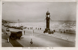 DORSET - WEYMOUTH - PROMENADE SHOWING CLOCK RP Do694 - Weymouth