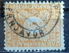 PORTO-NUMBERS-5 DIN-POSTMARK-PRNJAVOR--SHS-BOSNIA AND HERZEGOVINA-1923 - Portomarken