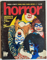 HORROR N°3 EDIZIONI EDITORE SANSONI - N. 7 GIUGNO  1970 (CART 49) - First Editions