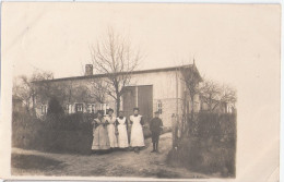 BILSEN Kr Pinneberg Einzelhaus Belebt Familie Vorn Original Private Fotokarte 6.12.1911 Gelaufen - Pinneberg