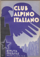 CLUB ALPINO ITALIANO -    Giugno 1935   (80810) - Prime Edizioni