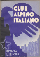 CLUB ALPINO ITALIANO -     Luglio 1935   (80810) - First Editions