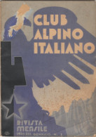 CLUB ALPINO ITALIANO - Gennaio 1935 (80810) - Premières éditions