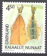 Groenland 2001 Michel 366 Neuf ** Cote (2013) 1.80 Euro Poisson Rôti Omble Chevalier - Unused Stamps