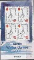 Groenland 2001 Michel Bloc Feuillet 21 Neuf ** Cote (2013) 9.75 Euro Jeux Arctiques D'hiver - Blocks & Sheetlets