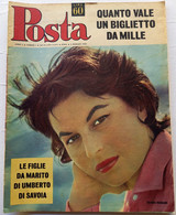 POSTA - SILVANA  MANGANO  N.1  DEL 4 GENNAIO 1959 ( CART 54) - Cinema