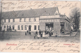 NORDENHAM Friesischer Hof Friesenhalle CIGARREN Genral British Store Otto Meyenberg Belebt 22.3.1903 Gelaufen - Nordenham