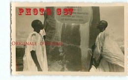 KAYES - MONUMENT FAIDHERBE à FELOU En 1940 - Mrs SOULEYMANE & MISSOULA DOUMBIA < TAILLE De La VUE 7cm X 11cm - Malí