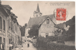 76 Villequier La Rue De L'eglise - Villequier