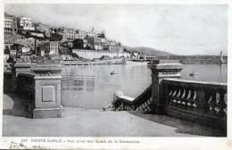 Monte-Carlo. Vue Prise Des Quais De La Condamine - La Condamine