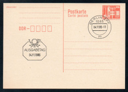 8334 - Alte Postkarte - Ganzsache - Sonderstempel ZPF - DDR 1986 - Berlin - TOP - Cartes Postales - Neuves