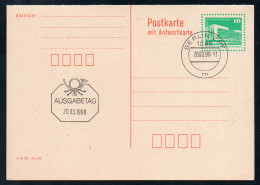 8336 - Alte Postkarte - Ganzsache - KLappkarte - Sonderstempel ZPF - DDR 1990 - Berlin - TOP - Postcards - Mint