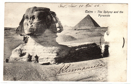 CAIRO - The Sphynx And The Pyramids - Ed. Lichtenstern & Harari - N° 6 - Sphinx