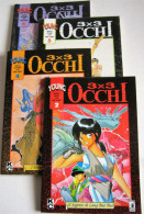 4 VOLUMI YOUNG 3 X 3 OCCHI - EDIZIONI STAR COMICS 1994 (170716) - Manga