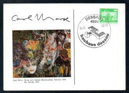 8377 - Alte Postkarte - Sonderstempel Dessau 1988 - Marcophilie - EMA (Empreintes Machines)