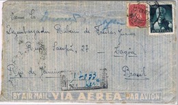 Portugal, 1947, Correio Aéreo Lisboa-Rio De Janeiro - Usado
