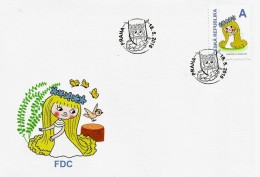 Czech Republic - 2016 - For Children - Fairy Amalka - FDC (first Day Cover) - FDC