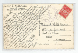 Marcophilie - Cachet Militaire Groupe Du 28e Ra Tunisie 1956 El Kef  Timbre Fm Franchise Guerre D'indépendance - Militärstempel Ab 1900 (ausser Kriegszeiten)