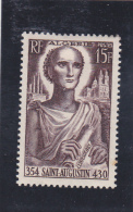 ALGERIE    1954  Y.T. N° 318  NEUF*  Charnière - Unused Stamps