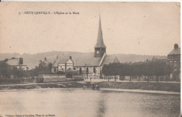 76  Petit Quevilly   L'eglise Et La Mare - Le Petit-quevilly