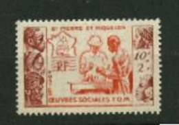 St Pierre Et Miquelon * N° 344 - Œuvres Sociales - Unused Stamps
