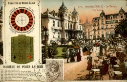 MONACO - Oblitération De Monaco Sur Carte Postale De Casino En 1926 - A Voir - L 5627 - Covers & Documents