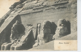 AFRIQUE - EGYPTE - ABOU SIMBEL - Tempel Von Abu Simbel