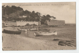 Var - 83 - Le Lavandou La Plage De Monte Carlo Ed Laugier Toulon - Le Lavandou