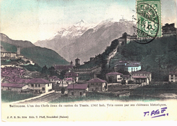 Carte Postale Ancienne De BELLINZONE - Bellinzone