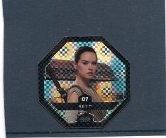 JETON 2016 COLLECTOR. STAR WARS ( LECLERC ).  REY  N° 07   "ASPECT BRILLANT " ( COSMIC SHELLS - Episode II