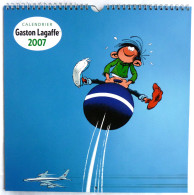 CALENDRIER GASTON LAGAFFE - FRANQUIN - MARSU PRODUCTION 2007 Collector Expo "Le Monde De Franquin" - Agende & Calendari