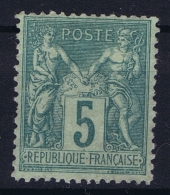 France: Yv Nr  75 MNH/**/postfrisch/neuf Sans Charniere - 1876-1898 Sage (Type II)