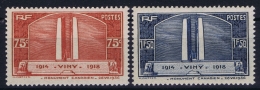 France: Yv Nr  316 - 317  MNH/**/postfrisch/neuf Sans Charniere  1936 - Unused Stamps