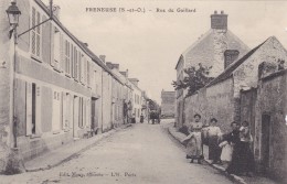 FRENEUSE 78 RUE DE GAILLARD BELLE CARTE ANIMEE RARE !!! - Freneuse