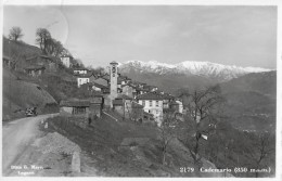 CADEMARIO → Oldtimer Vor Dem Dorfeingang Anno 1933 - Cademario