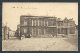 +++ CPA - DOUR - Maison Communale Et Palais De Justice - Desaix  // - Dour