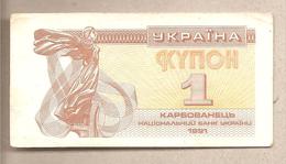 Ucraina - Banconota Circolata Da 1 Karbovanets P-81a - 1991 - Ucrania