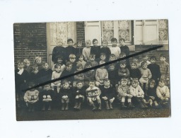 Carte Photo à Identifier Qui était Avec Des Cartes De Longueau  -  Photo De Classe , école , élèves  18-10-32 - Longueau