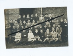 Carte Photo à Identifier Qui était Avec Des Cartes De Longueau  -  Photo De Classe , école , élèves  18-10-32 - Longueau