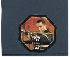 JETON 2016 COLLECTOR. STAR WARS ( LECLERC ).  CHIRRUT. N° 45   ( COSMIC SHELLS - Episode II