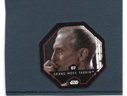 JETON 2015 COLLECTOR. STAR WARS ( LECLERC ).  GRAND MOFF TARKIN. N° 07  ( COSMIC SHELLS - Episode II