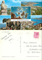 La Maddalena,  Sardegna, OT Olbia-Tempio, Italy Postcard Posted 1966 Stamp - Olbia