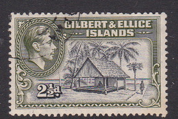 Gilbert And Ellice Islands SG 47 1939 King George VI Two And Half Pence Used - Gilbert & Ellice Islands (...-1979)