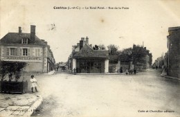 41 CONTRES  Le Rond-Point -Rue De La Poste - Contres