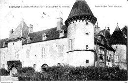 58 . Nièvre : Bazoches Du Morvan : Vue Sud Est Du Chateau  . - Bazoches